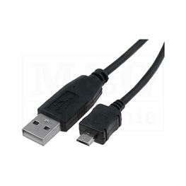 Slika za KABL USB A MUŠKI - Micro USB B MUŠKI 0,6m