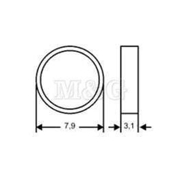 Slika za BATERIJA SR731 (V329) 1,5V   36 mAh