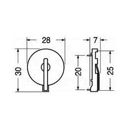 Picture of KUĆIŠTE Tip 42 ZA BATERIJE 1x CR2430