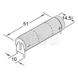 Picture of BATERIJA NiCd 3,6V 110 mAh