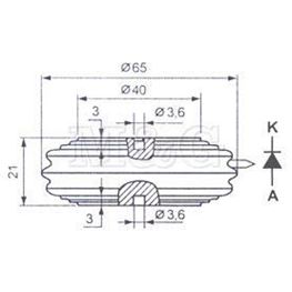 Slika za DIODA DV867-500   500A / 800V