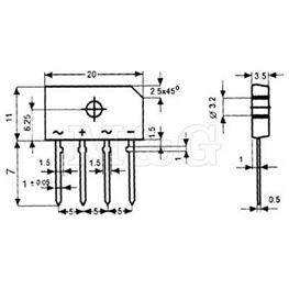 Picture of GREC ISPRAVLJAČ MINI Tip B 500V 1,5A