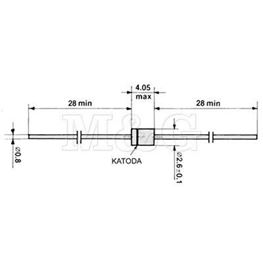 Slika za DIODA ZENER 1,32W ZPY22