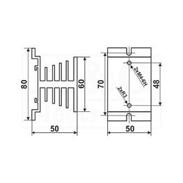 Slika za ALUMINIJUMSKI HLADNJAK SSR A30