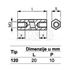 Slika za ODSTOJNIK Tip 1  M3x20 MM