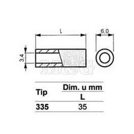 Slika za ODSTOJNIK Tip 3  M3x35 MM