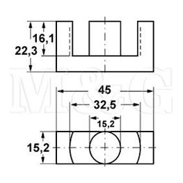 Picture of FERITNO JEZGRO ETD44-3C94