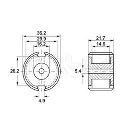 Picture of FERITNO JEZGRO P36/22-3F3