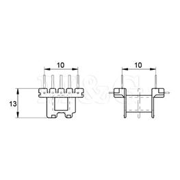 Slika za KALEM ZA FERITNO JEZGRO E20 WE-3292V