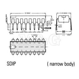 Slika za INTEGRISANO KOLO AN 3812 K