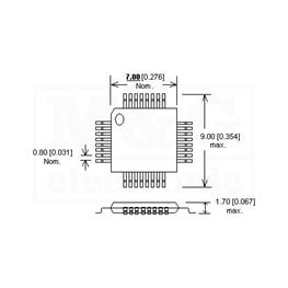 Slika za IC MC ATMEL ATMEGA 48-20AU