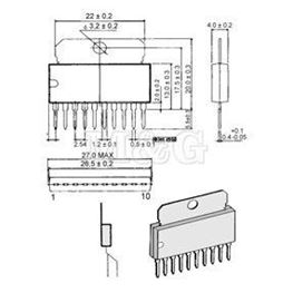 Slika za INTEGRISANO KOLO CXK 1004 