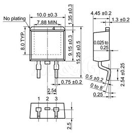 Slika za TRANZISTOR IRF 1018 ES Smd