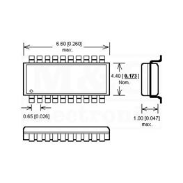 Slika za IC TTL-H.S.CMOS 74HC244 Smd