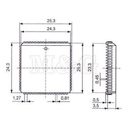 Slika za PROCESOR MC 68HC11F1FN