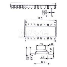 Slika za INTEGRISANO KOLO LB 1624 F