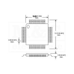 Slika za IC MC ATMEL ATMEGA 8535-16AU