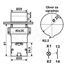 Picture of KOMANDNI TASTER BW3471 CRVENI 24V