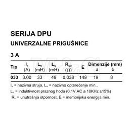 Picture of INDUKTIVNOST DPU033A3 33µH 3A