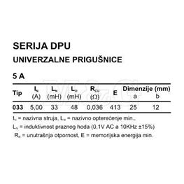 Slika za INDUKTIVNOST DPU033A5 33µH 5A