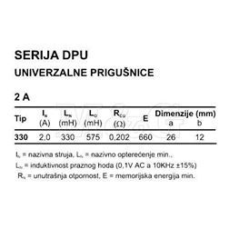 Slika za INDUKTIVNOST DPU330A2 330µH 2A