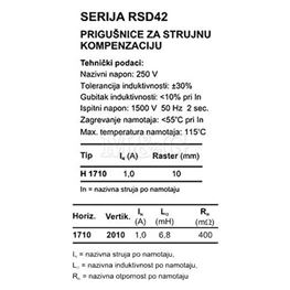 Slika za INDUKTIVNOST CAF-1.1-6.8  2X6,8mH 1,1A