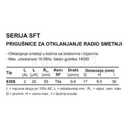 Slika za INDUKTIVNOST SFT 2A 26µH