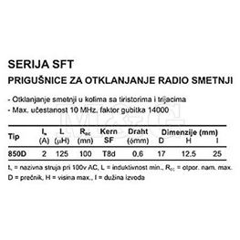 Picture of INDUKTIVNOST SFT 2A 125µH