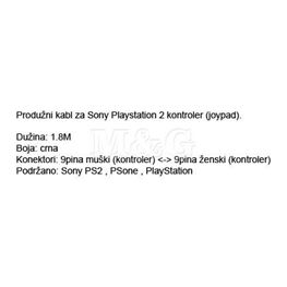 Picture of KABL ZA SONY PLAYSTATION 2 CA01
