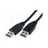 Slika za KABL USB A MUŠKI > USB A MUŠKI HS 2m