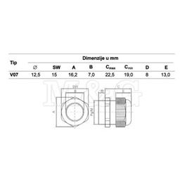 Picture of KABLOVSKI PVC UVODNIK PG-7