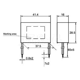 Slika za KONDENZATOR ZA RAD MOTORA MKSP-8 2.5µF 400V AC