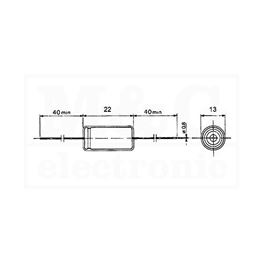 Picture of KONDENZATOR EL. H 1000µF 35V