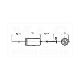Slika za KONDENZATOR EL. H 10µF 35V