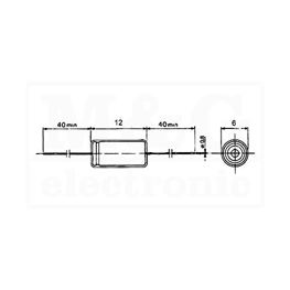 Slika za KONDENZATOR EL. H 6,8µF 63V