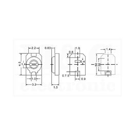 Picture of KONDENZATOR SMD TRIMER 5,5-20 pF