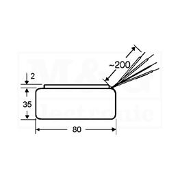 Picture of TRAFO TORUSNI 220V 50VA 2x15V