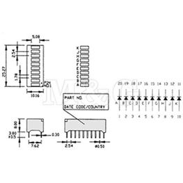 Picture of DISPLEJ LED BARGRAF 1000 GR