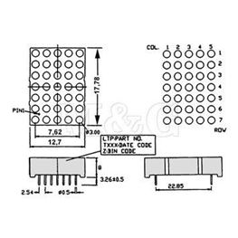 Picture of DISPLEJ 18 MM A MATRIX 