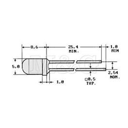 Slika za INFRA RED DIODA IRS 5