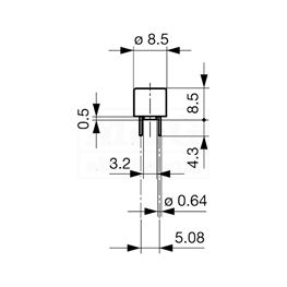 Picture of OSIGURAČ MIKRO TROMI 250V AC 1,25A