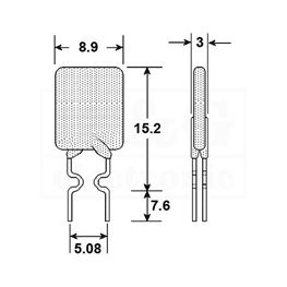 Picture of OSIGURAČ PolySwitch PTC RUEF160