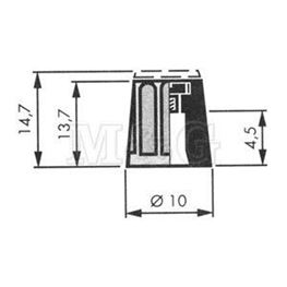 Picture of DUGME 10MM ZA OS.4MM SIVO