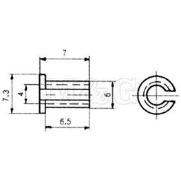 Slika za ADAPTER ZA OSOVINE 4/6 MM