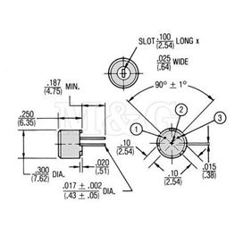 Slika za POTENCIOMETAR TRIMER 75P 200K