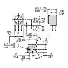 Slika za POTENCIOMETAR TRIMER 75T 5K