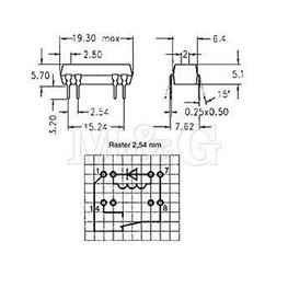 Picture of REED RELEJ DIP 1XU 12V D