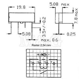 Slika za REED RELEJ MEDER SIL24-1A72-71D