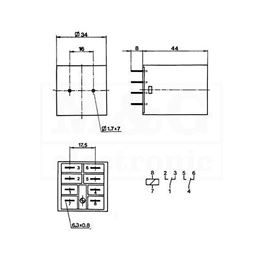 Picture of RELEJ TRP 652 24V AC 16A