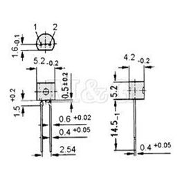 Slika za SENZOR TEMPERATURE KTY 81-110